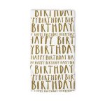 Happy Birthday 4 PK Gift Tag