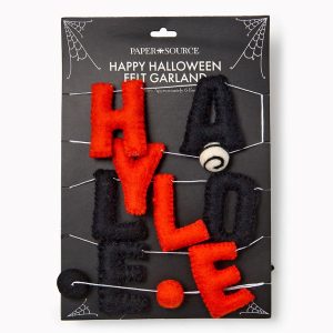Happy Halloween Felt garland