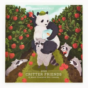2026 Paper Source Critter Friends Calendar