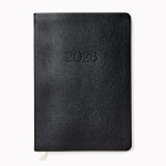 2026 Paper Source Weekly Desk Planner Black