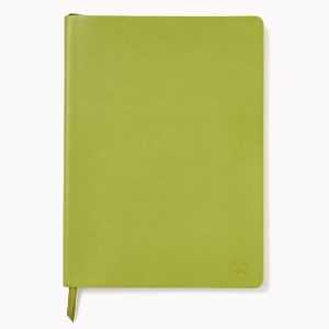 Paper Wasp Large Olive Dotted Journal