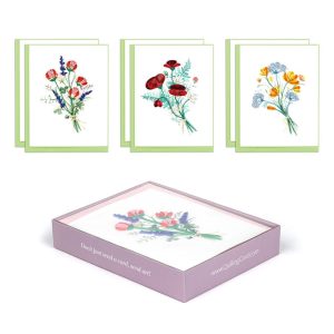 Quilling Wildflowers Stationery Set
