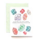 Rare Gem Friendship Card
