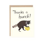 Thanks a Bunch Greeting Card