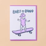 Baby on Board Greeting Card
