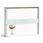 Espresso Martini Martini Flate Notecards