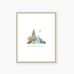 TYOU Grateful For You Mountain Notecards S/8