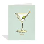 Dry Martini Congratulations Card