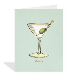 Dry Martini Congratulations Card