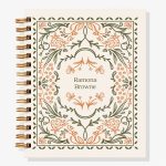 12-Month Ornamental Autumn Custom Planner