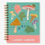 12-Month Many Mushrooms Custom Planner