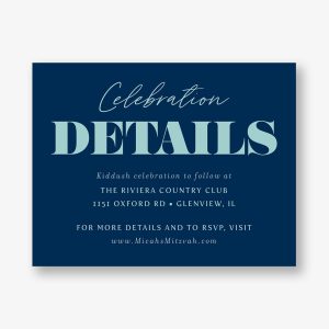 Bold Type Bar Mitzvah Information