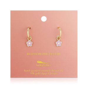 Blossom and Bloom Flower Hoop Earrings