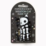 Skeleton Cat Hair Clip