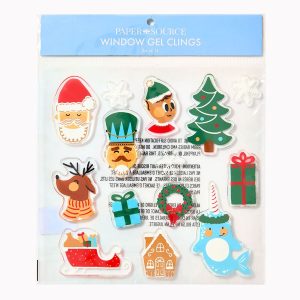 Whimsical Holiday Gel Clings