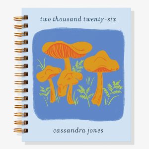 12-Month Red Gilled Webcap Custom Planner