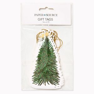Green Tree Hang Tags S/10