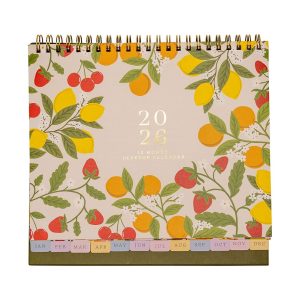 2026 Fruit Landscape Desktop Calendar - Exclusive