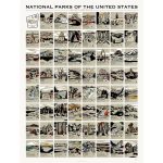National Parks Scratch-Off Chart