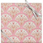 Scallop Dandelion Textured Wrapping Paper