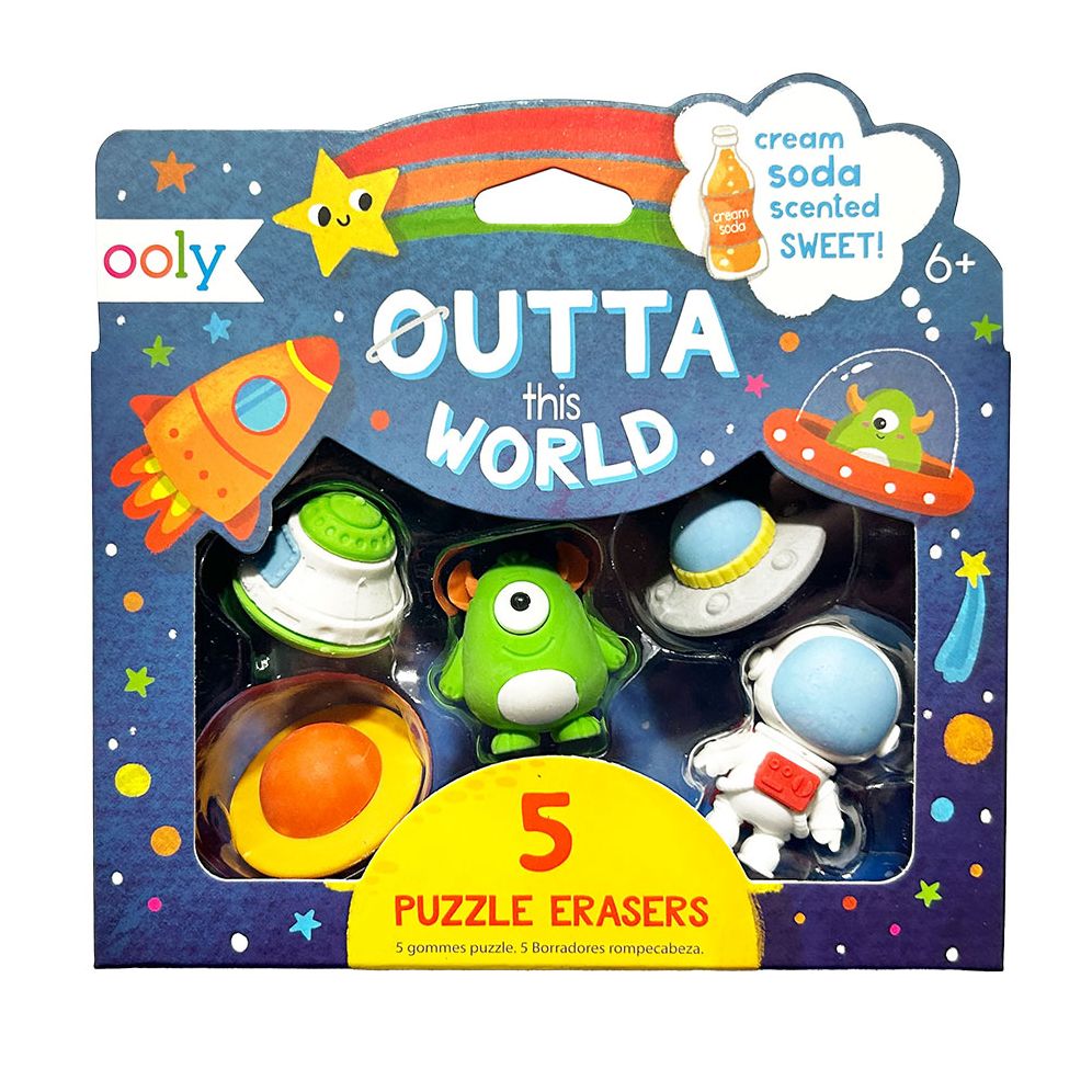 Outta This World: Scented Erasers (Set of 5) - Image 2