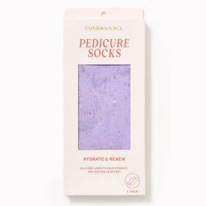 Silicone Lined Hydrating Spa Socks