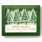 Festive Tree Food Picks S/12