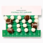 Football Felt Garland
