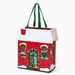 Holiday House Medium Die-Cut Gift Bag
