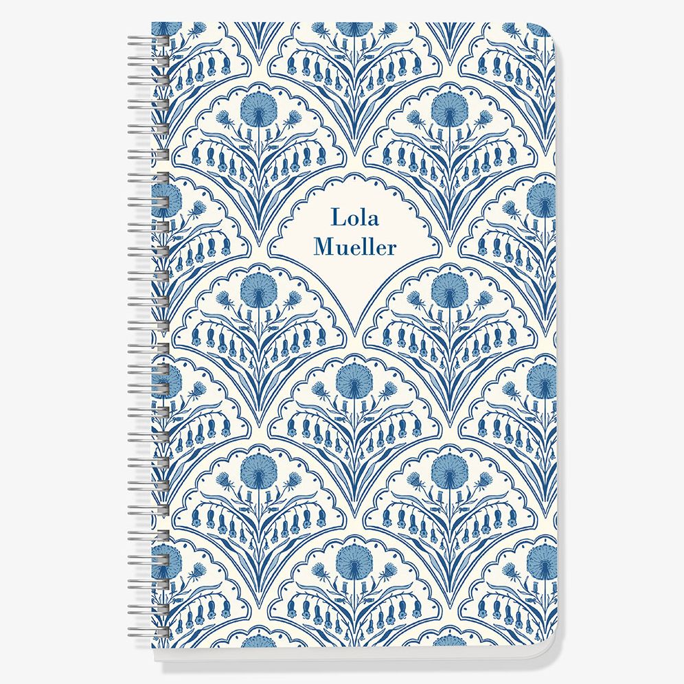 Scalloped Wallflower Custom Journal