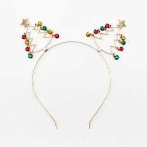 Metal Tree & Bells Headband