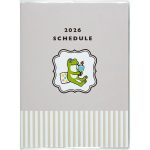 2026 Schedule Diary - FROG TIME A6 Calendar/Memo/Pen Holder