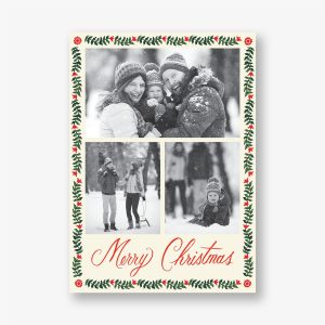 Christmastide Multi-Photo Holiday Photo Card