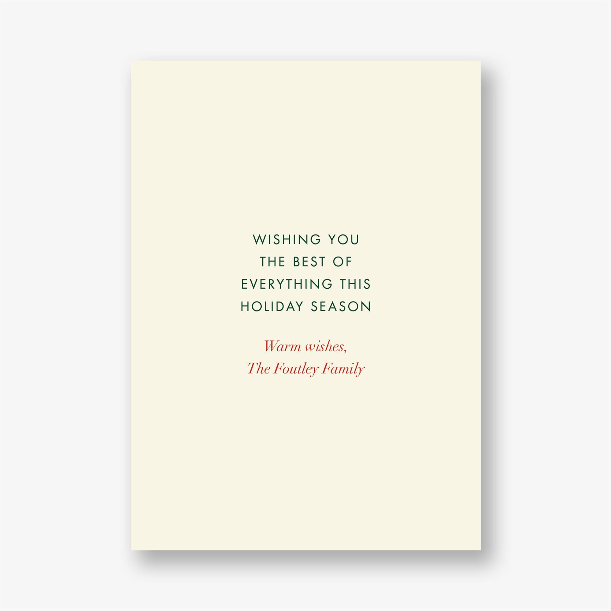 Christmastide Holiday Photo Card - Image 2