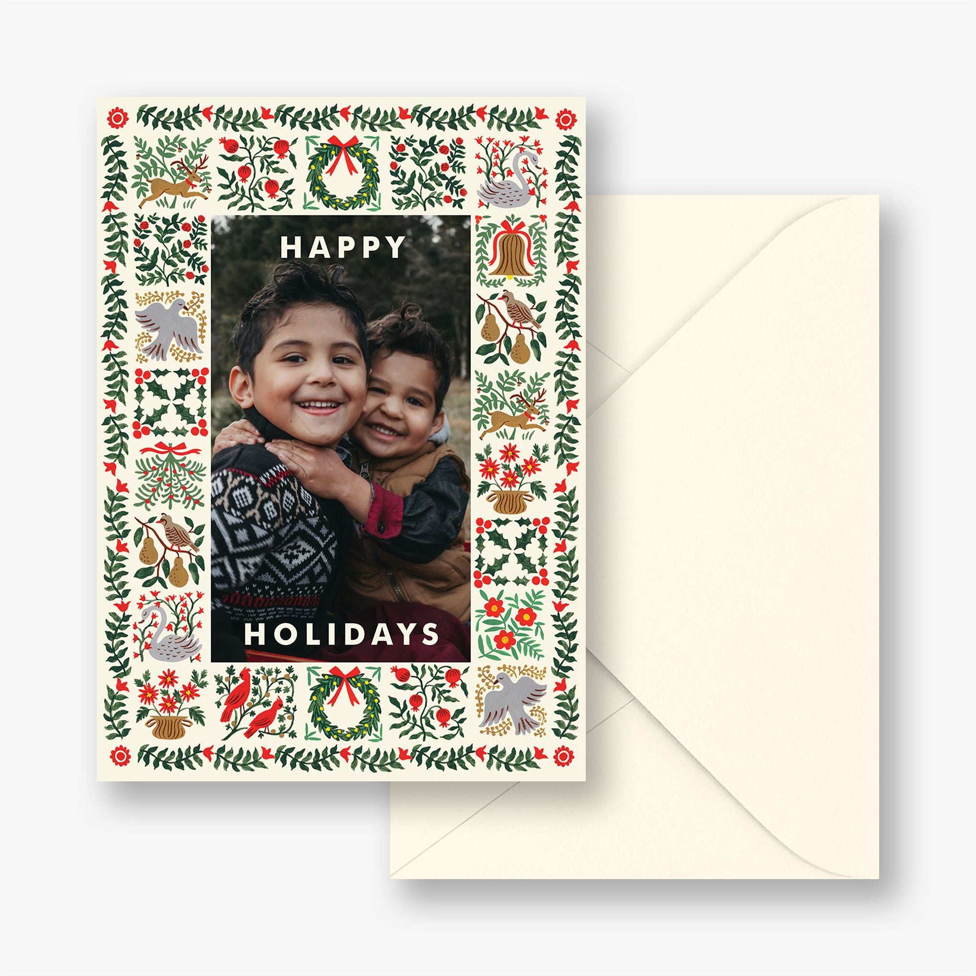 Christmastide Holiday Photo Card - Image 4