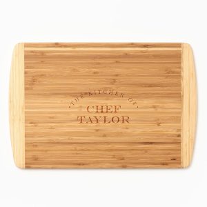The Kitchen Of Two-Tone Cutting Board