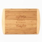 Olive Branch Frame Two-Tone Cutting Board