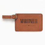 Tommaso Brown Luggage Tag