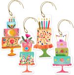 Party Cakes Gift Tags 10 Pc