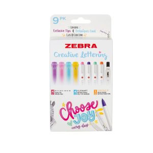 Zebra Creative Lettering Set