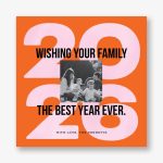 Lucky Us Holiday Photo Card