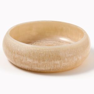 Marbled Resin Salad Bowl