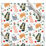 Christmas Cats Wrapping Paper