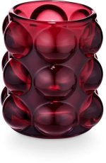 Pomme Rouge Bubble Glass Candle