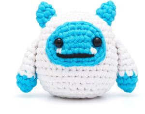 Howard the Yeti. The Woobles Beginner Crochet Kit