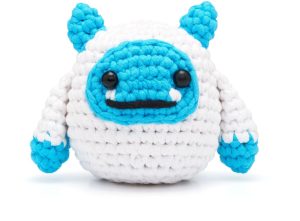 Howard the Yeti. The Woobles Beginner Crochet Kit