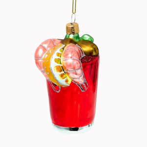 Bloody Mary Glass Ornament
