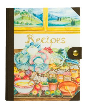 Vintage Italian Countryside Recipe Journal