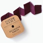 Burgandy Frayed Velvet 1.5 5 YD